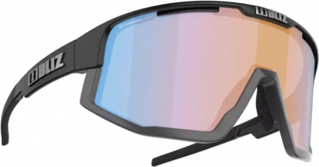 Bliz Vision Sportbril OZB7001-02 - Matte Black Nano Optics Nordic/Coral-Orange Blue Mirror - afbeelding 6 van 6