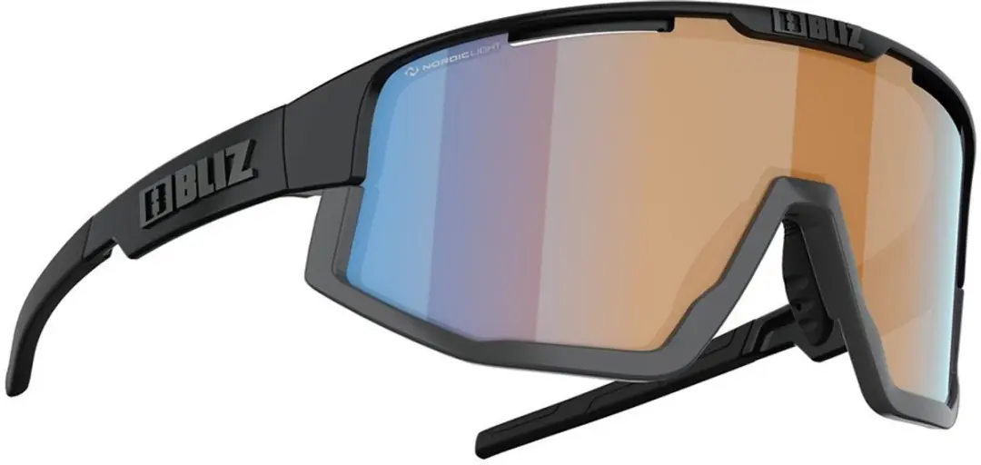Bliz Fusion Nordic Light Fietsbril - Mat Zwart/Violet - M/L