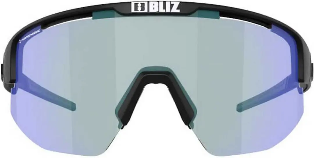 Bliz Matrix Sportbril OZB7004-01 - Matte Black/Photochromic Brown Blue Mirror