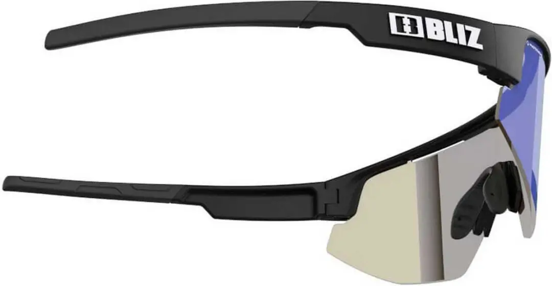Bliz Matrix Sportbril OZB7004-01 - Matte Black/Photochromic Brown Blue Mirror