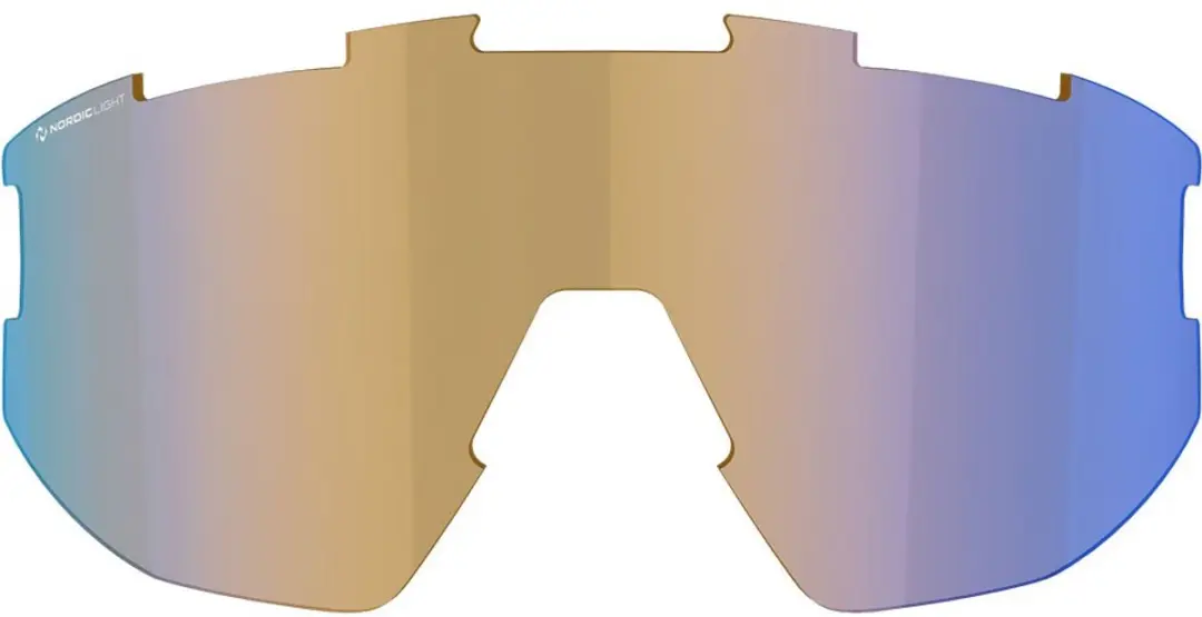 Bliz Matrix Small Gepolariseerde Lens Goud Coral with Blue Multi/CAT1