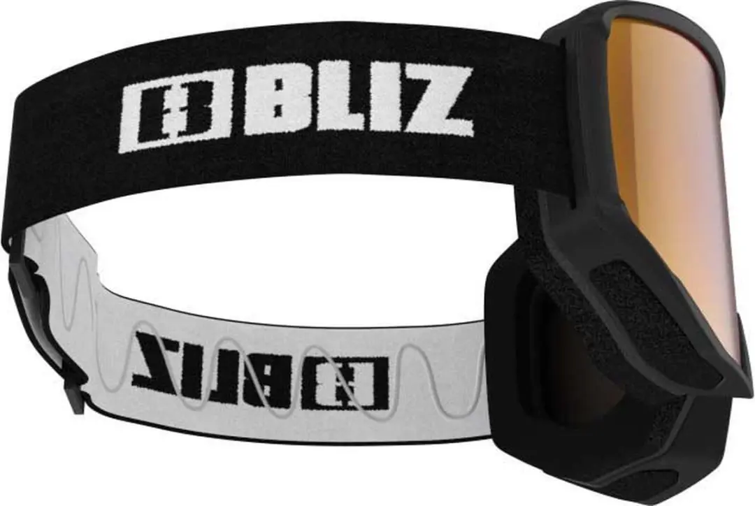 Bliz Spark Skibril - Bruin/Rood CAT3 - 50mm