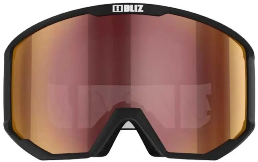 Bliz Spark Skibril - Bruin/Rood CAT3 - 50mm - afbeelding 6 van 6
