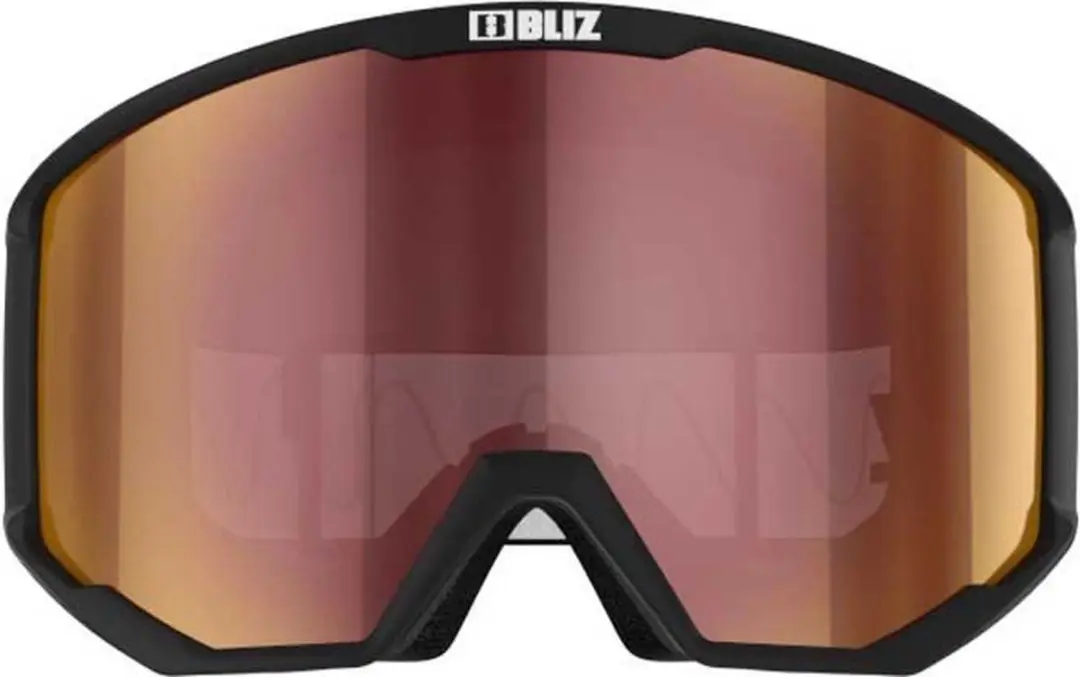 Bliz Spark Skibril - Bruin/Rood CAT3 - 50mm
