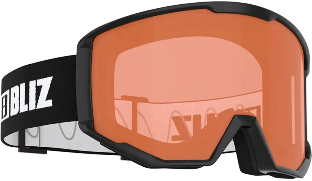 Bliz Spark Skibril - Oranje Lens - Black Orange