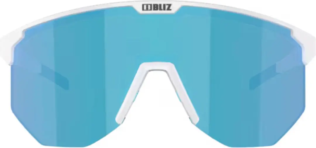 Bliz Hero Small Sportbril OZB7011-05 - Matte White/Brown&Blue Mirror