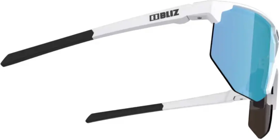 Bliz Hero Small Sportbril OZB7011-05 - Matte White/Brown&Blue Mirror