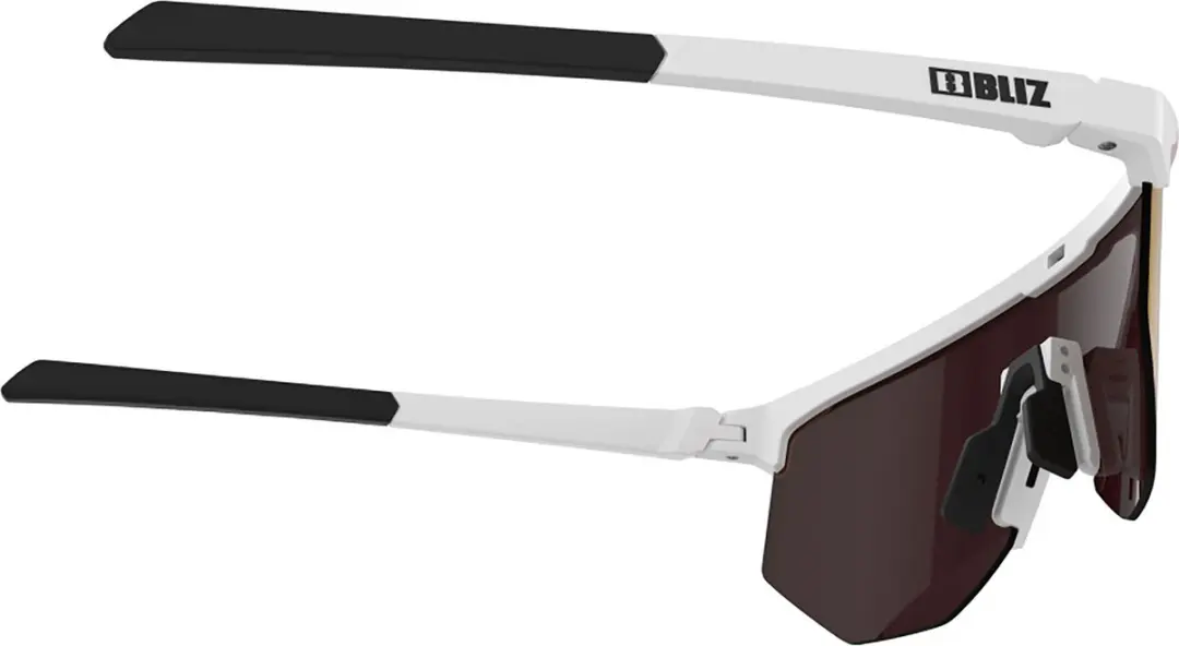 Bliz Hero Sportbril OZB7010-05 - Matte White/Brown & Pink Mirror