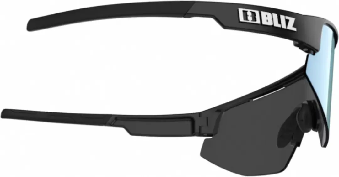 Bliz Matrix Small Sportbril OZB7007-07 - Matte Black/Smoke & Iceblue Mirror
