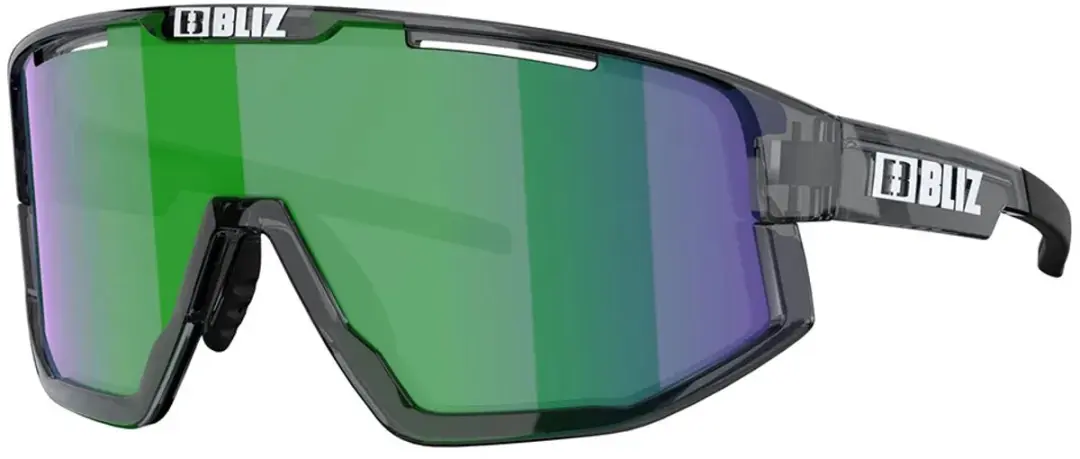 Bliz Fusion Sportbril OZB7005-11 - Crystal Black/Brown&Green Mirror