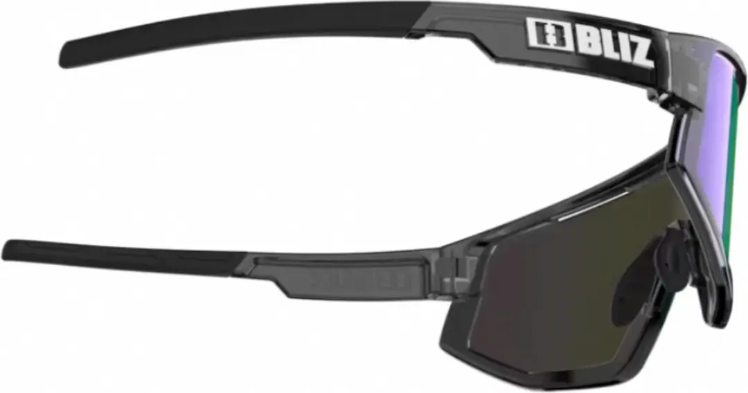 Bliz Fusion Sportbril OZB7005-11 - Crystal Black/Brown&Green Mirror