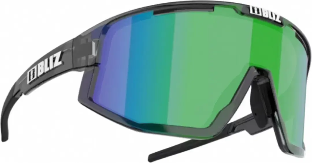 Bliz Fusion Sportbril OZB7005-11 - Crystal Black/Brown&Green Mirror