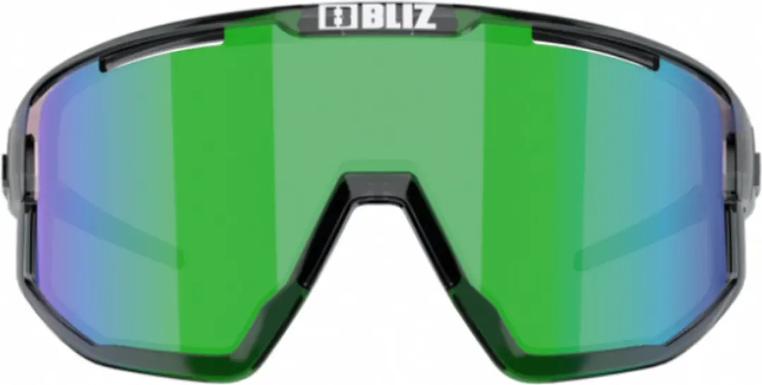 Bliz Fusion Small Sportbril OZB7013-03 - Crystal Black/Brown&Green Mirror