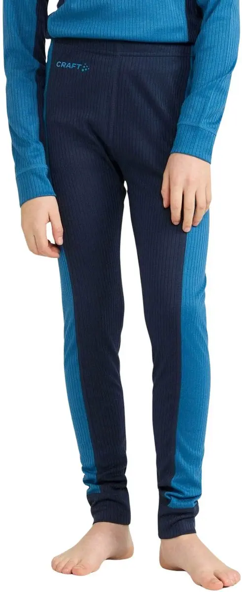 Craft Core Dry Thermoset Junior 86 - Shirt & Broek - Blauw