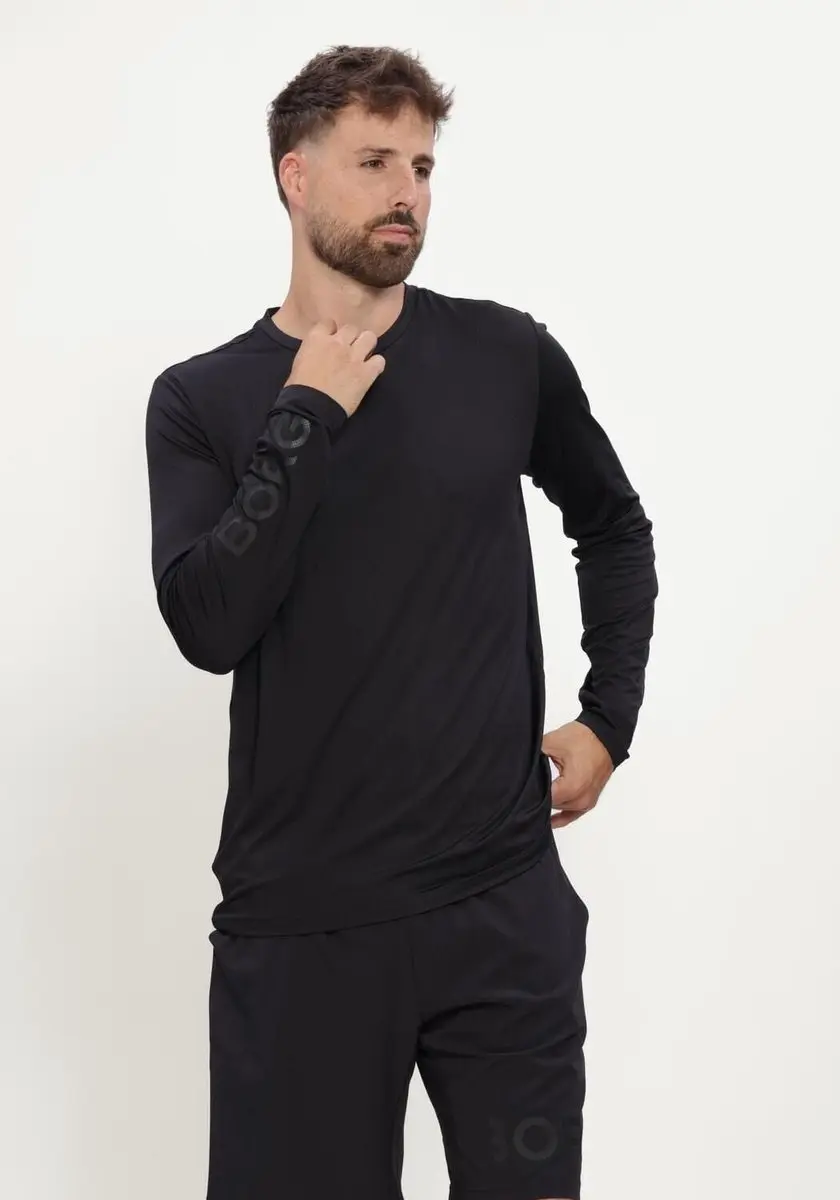 Björn Borg Langarmshirt Heren XXL - Zwart - afbeelding 3 van 6