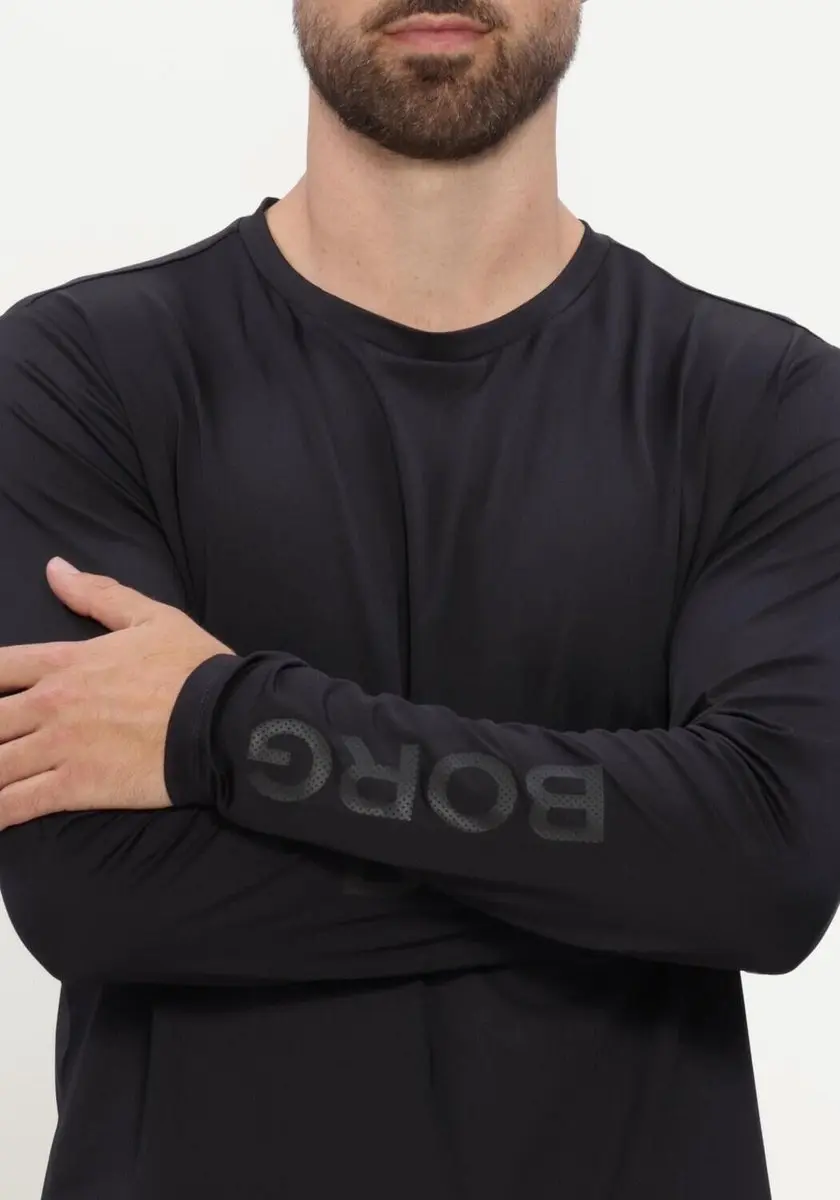 Björn Borg Langarmshirt Heren XXL - Zwart - afbeelding 4 van 6