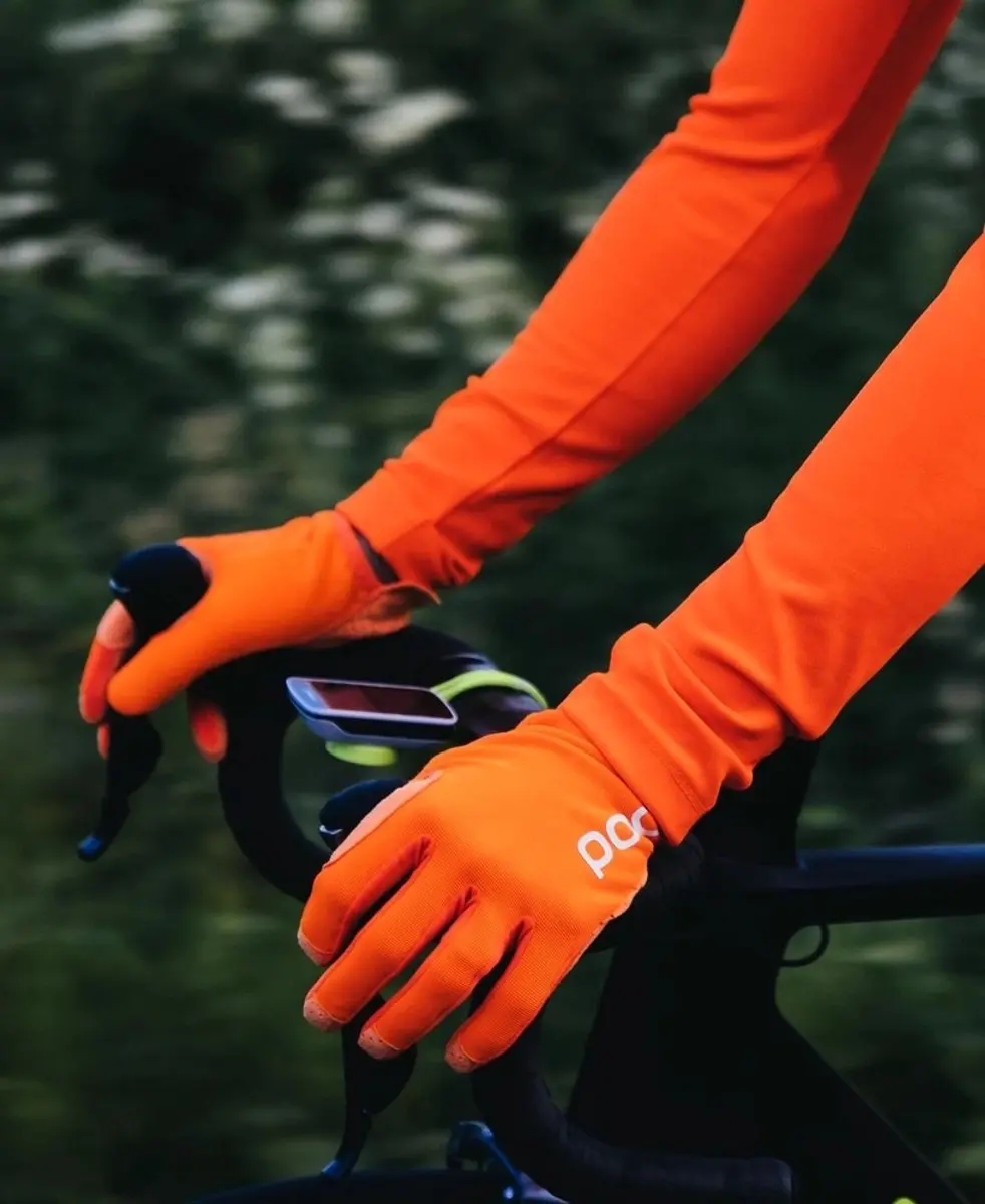 POC AVIP Glove Long Lange Fietshandschoenen - Zink Oranje S