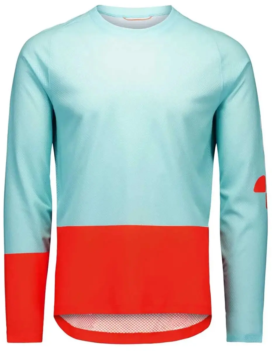 POC Motion Air Langarm Enduro Trui - Lazurite Blue/Carnelian Orange