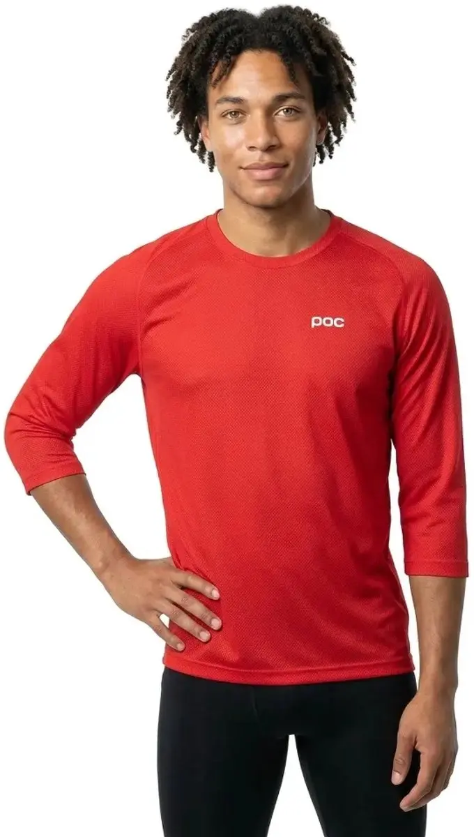 POC Motion Air 3/4 Mouw Enduro Trui - L - Prismane Red - afbeelding 4 van 4