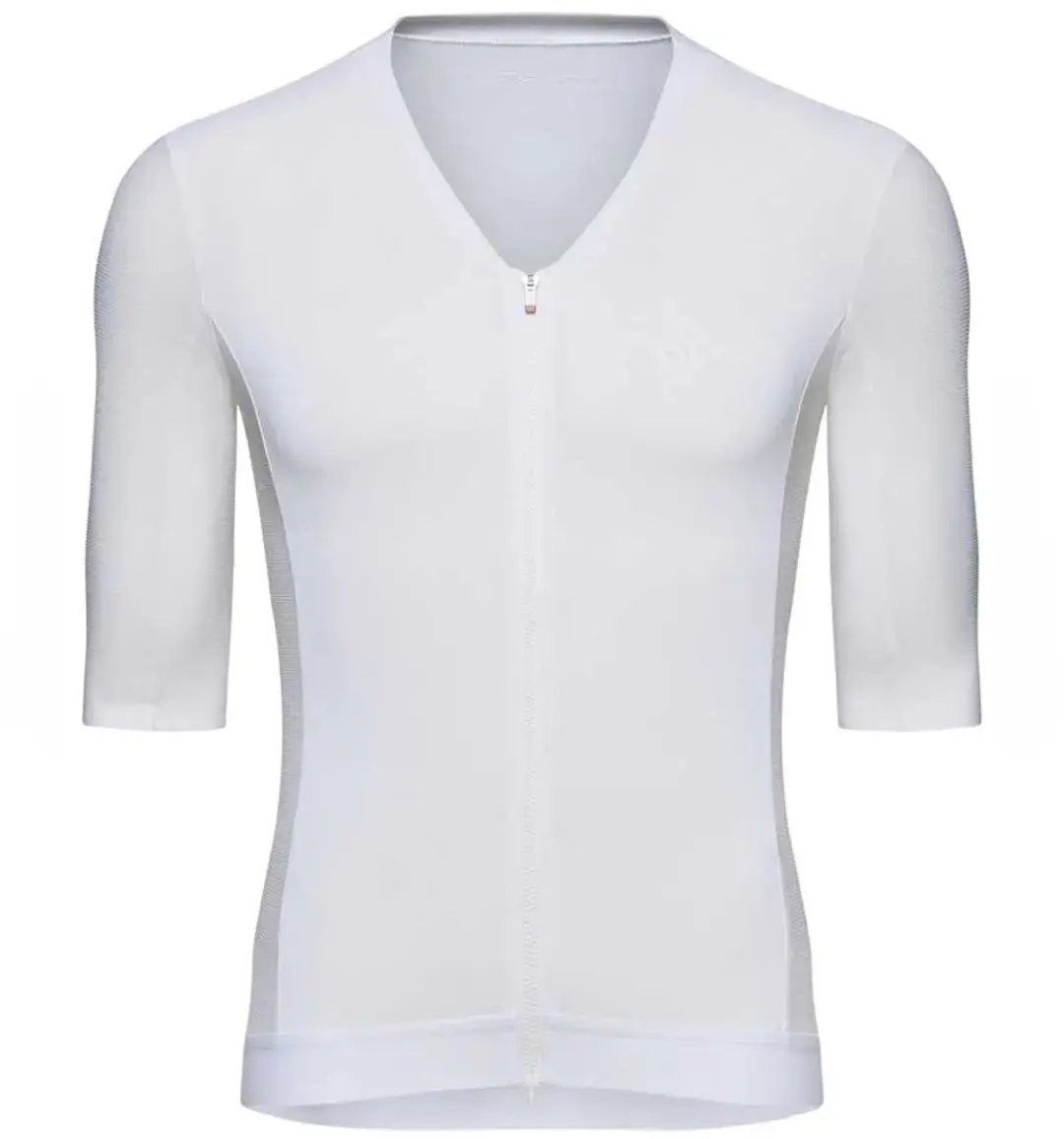 POC Raceday Korte Mouw Wielertrui - XL - Hydrogen White