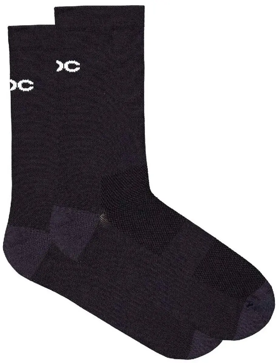 POC Cadence Road Long Sokken - 46 - Zwart