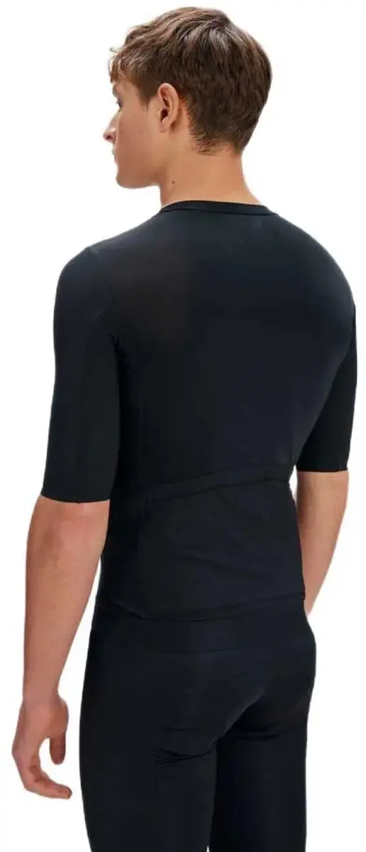 POC Raceday Korte Mouw Wielertrui - L - Uranium Black