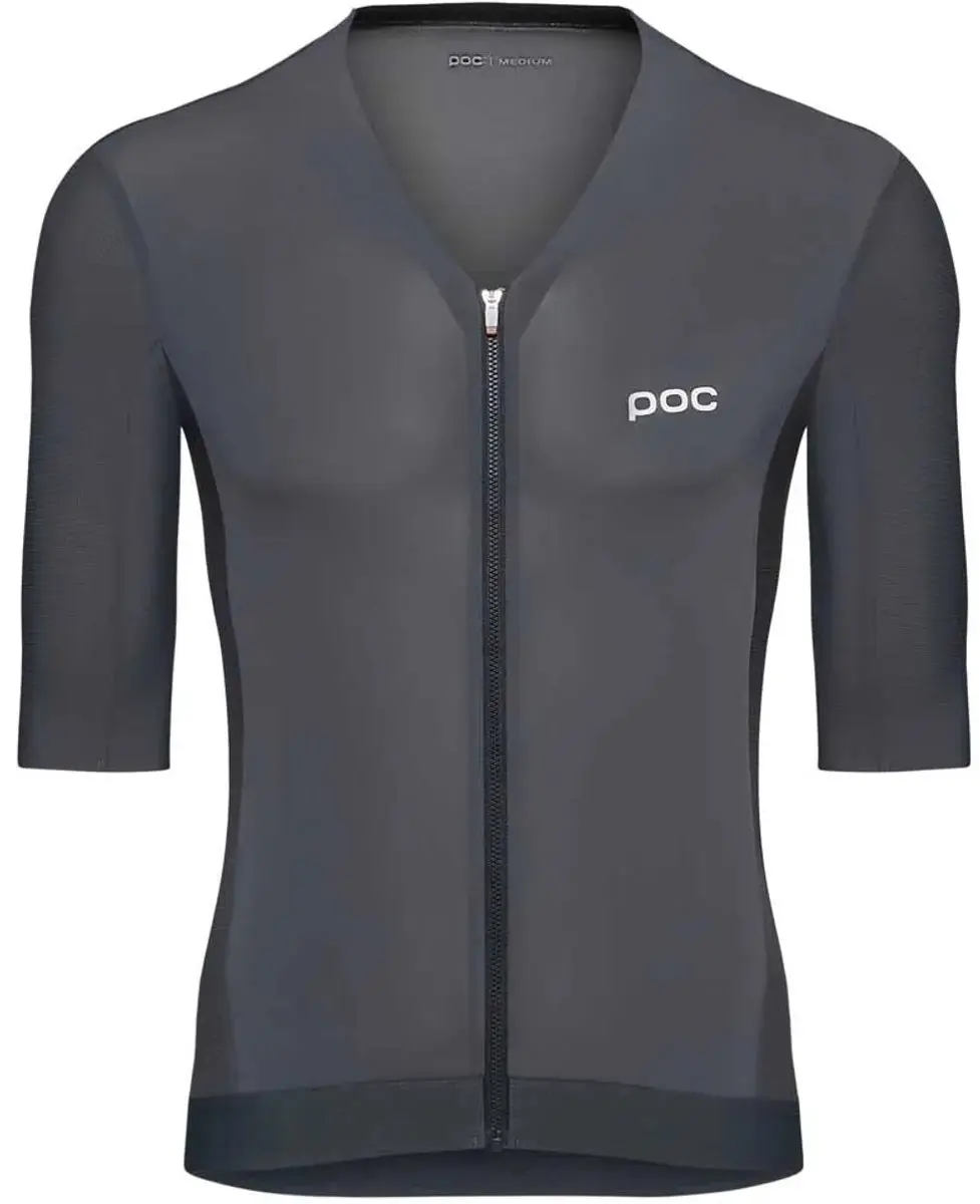 POC Raceday Korte Mouw Wielertrui M - Grijs