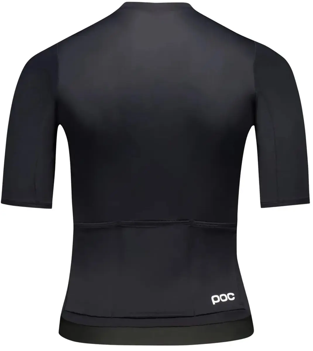 POC Cadence Korte Mouw Wielertrui - S - Zwart