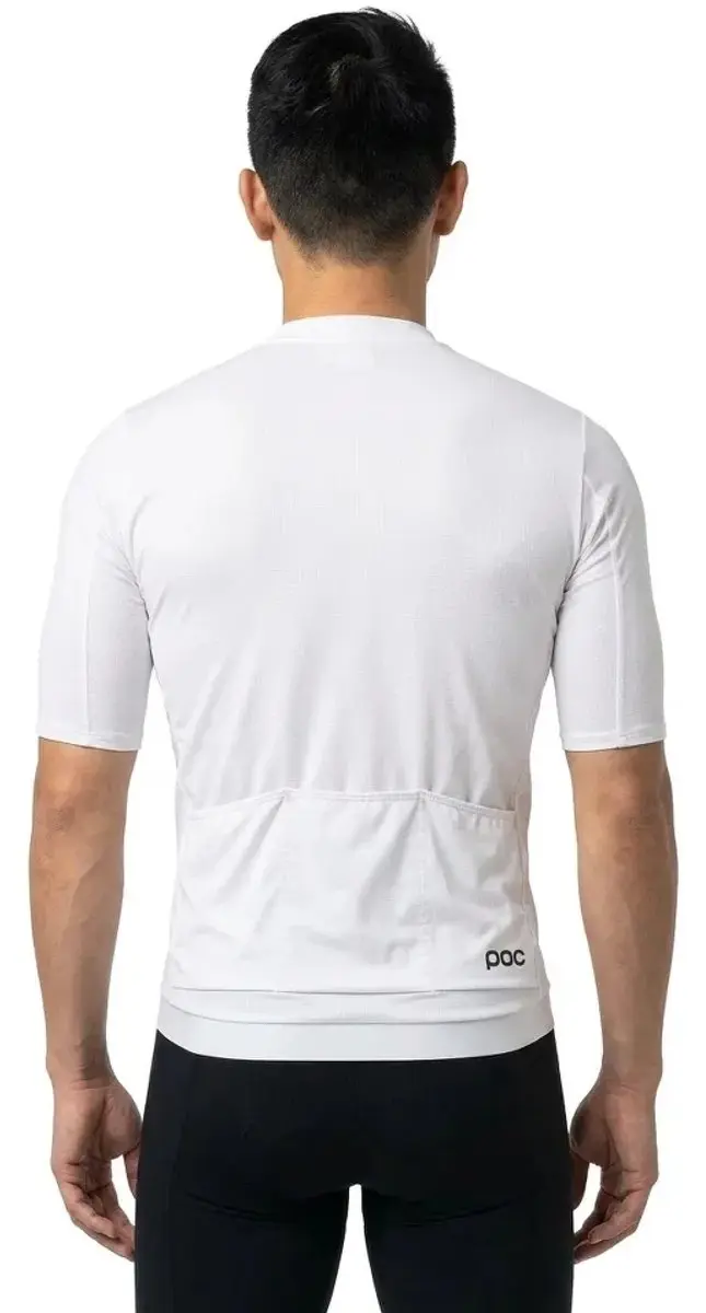 POC Cadence Korte Mouw Wielertrui M - Wit