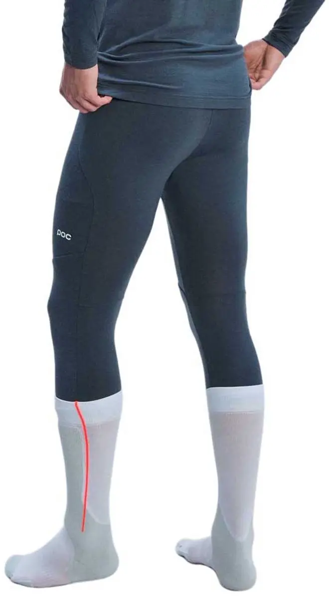 POC Layer Merino 3/4 Leggings - L - Sylvanite Grey