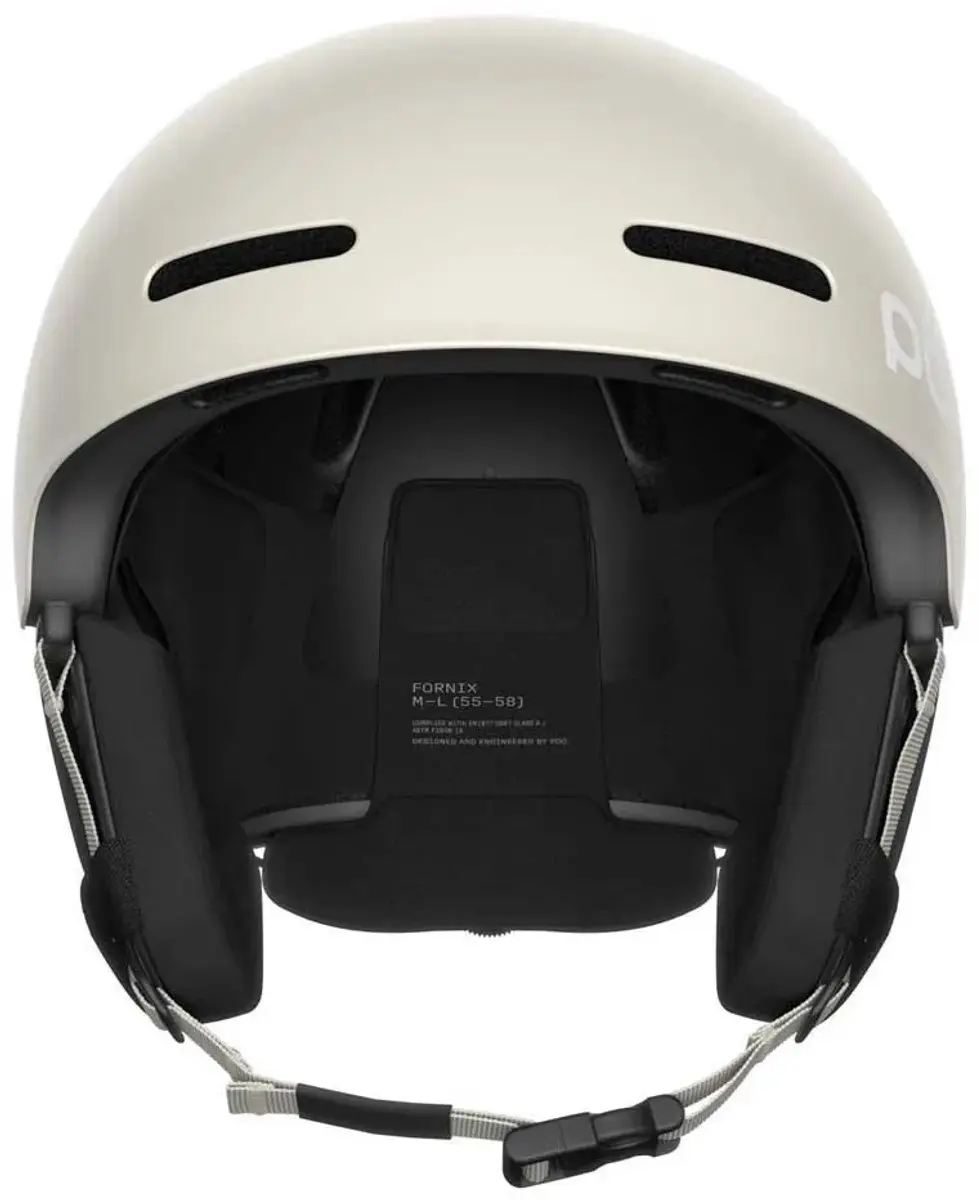 POC Fornix MIPS POW JJ Skihelm L/XL - Lichtgrijs/Zwart