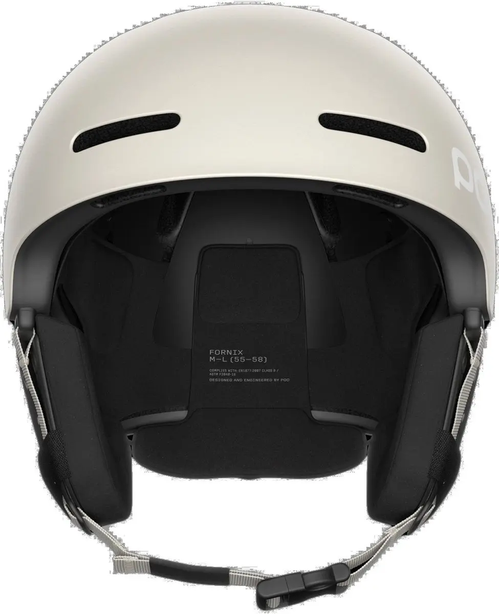 POC Fornix MIPS POW JJ Skihelm L/XL - Lichtgrijs/Zwart