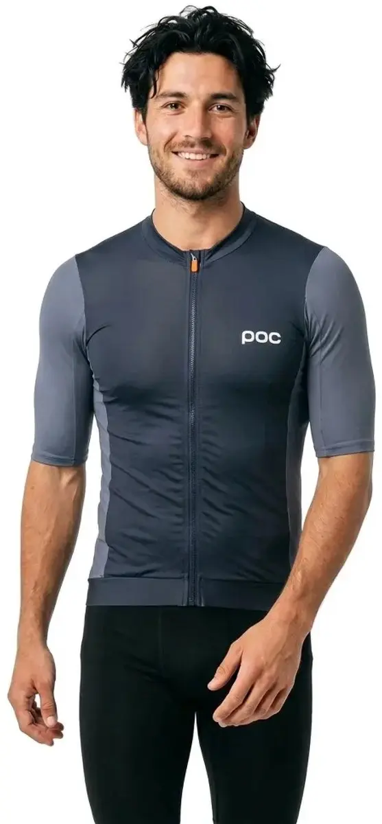 Poc Cadence Korte Mouw Wielertrui Blauw L Man