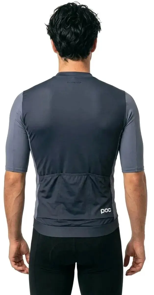 POC Cadence Korte Mouw Wielertrui - Apatite Navy XL