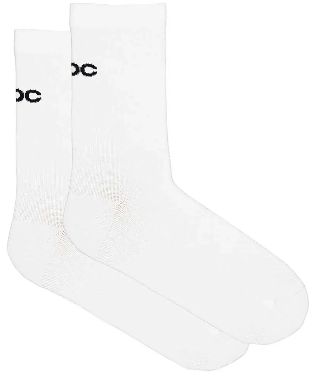 POC Cadence Road Fietssokken Wit - Maat 40-42