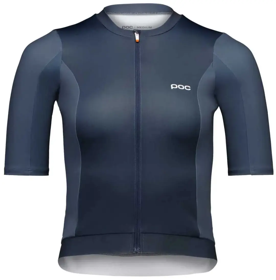 POC Cadence Korte Mouw Wielertrui - M - Bazzite Blue