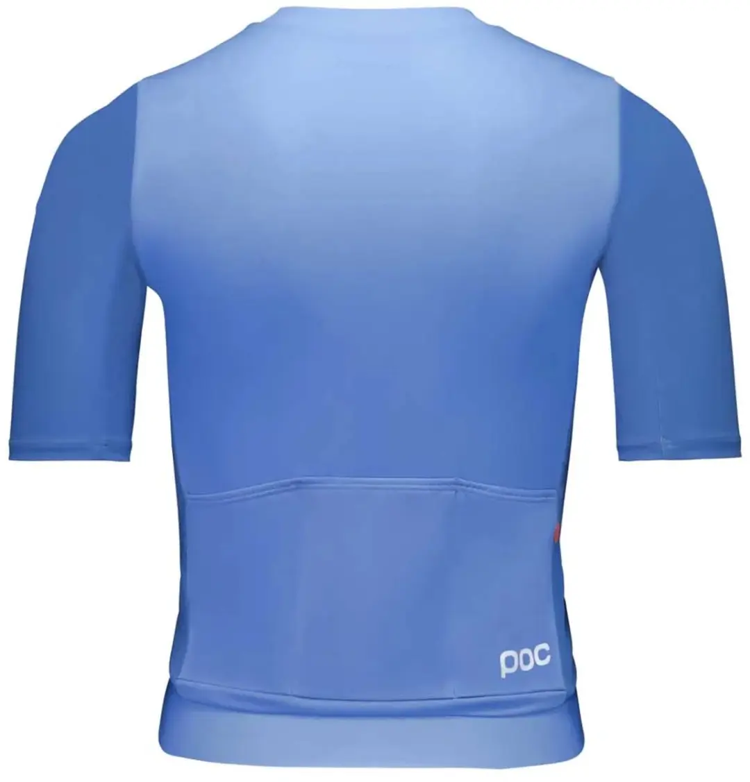 POC Cadence Korte Mouw Wielertrui - M - Bazzite Blue