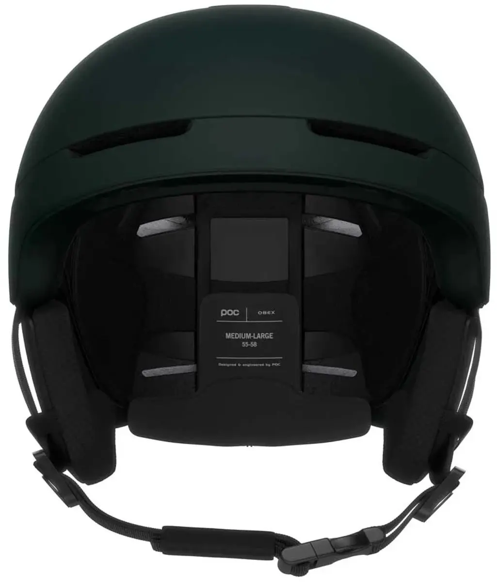 POC Obex MIPS Skihelm L - Donkergroen/Zwart