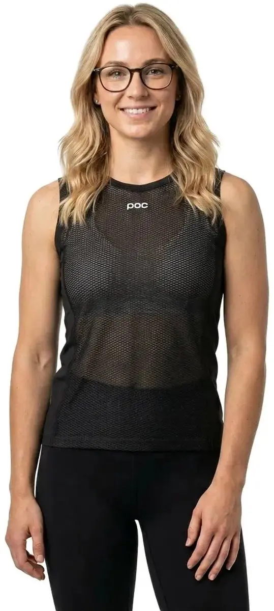 POC Essential Layer Mouwloos Basislaag S - Zwart