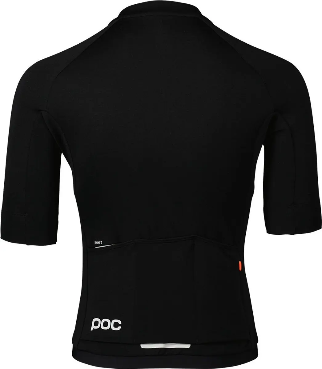 POC Muse Korte Mouw Wielertrui - S - Zwart