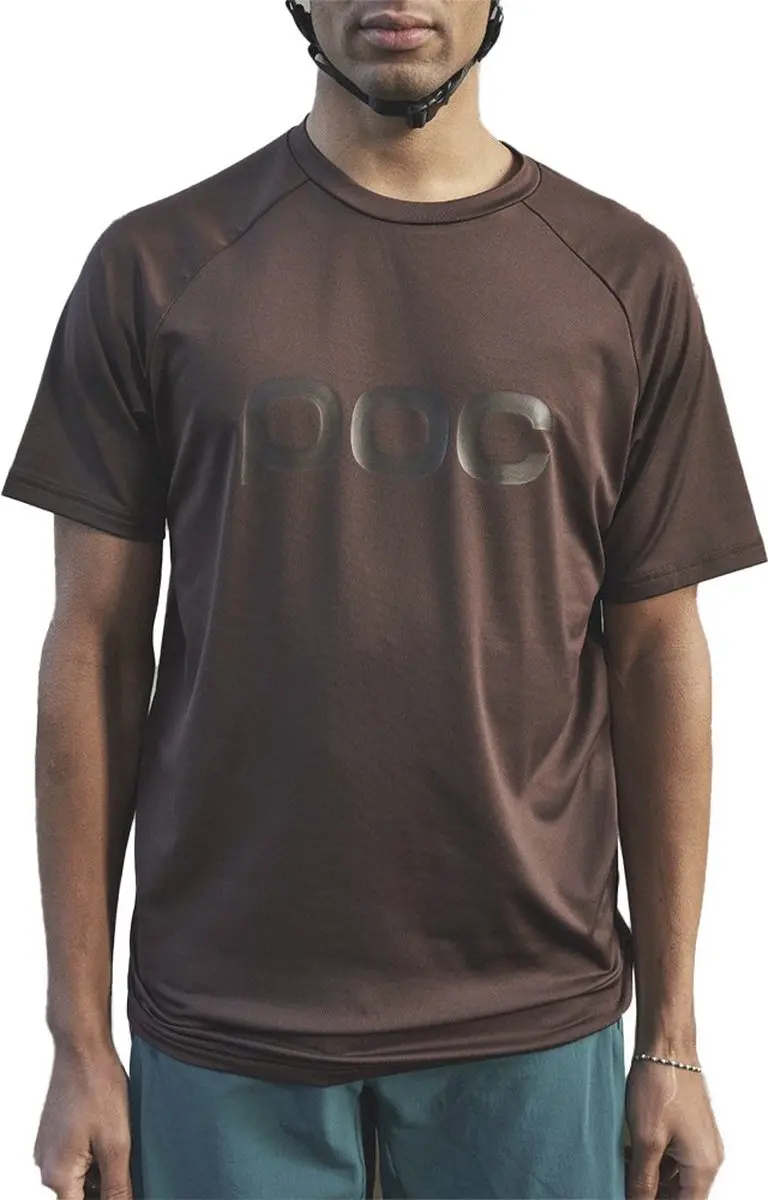 POC Reform Korte Mouw Wielertrui - S - Axinite Brown