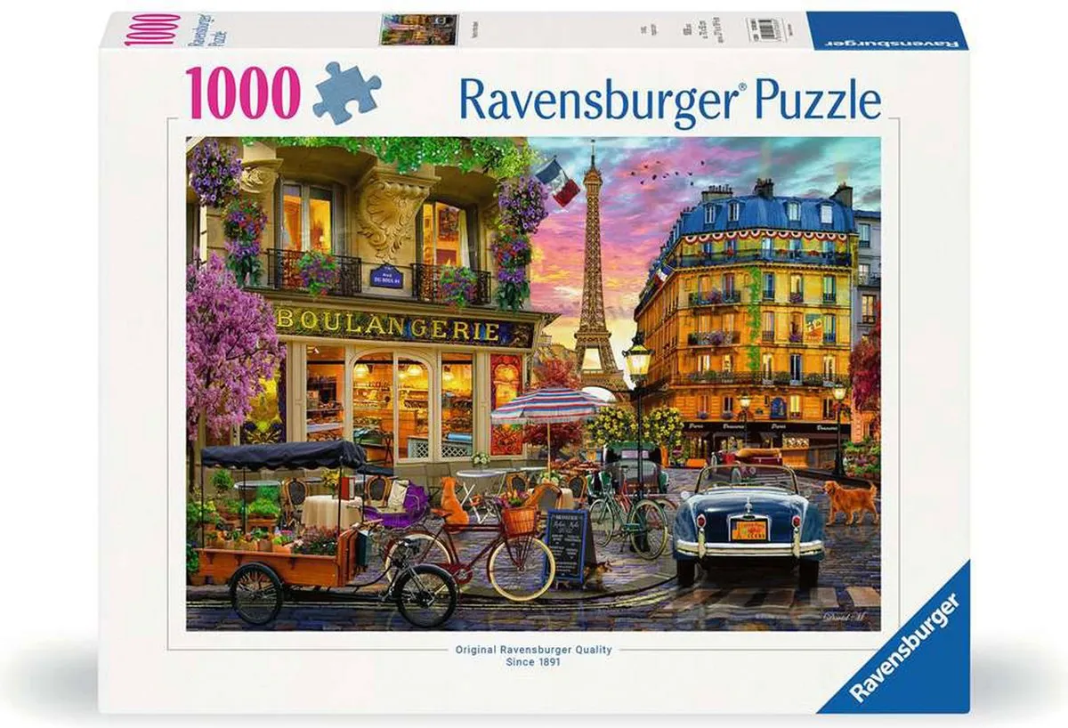 Ravensburger Paris im Morgenrot Puzzel 1000 Stuks
