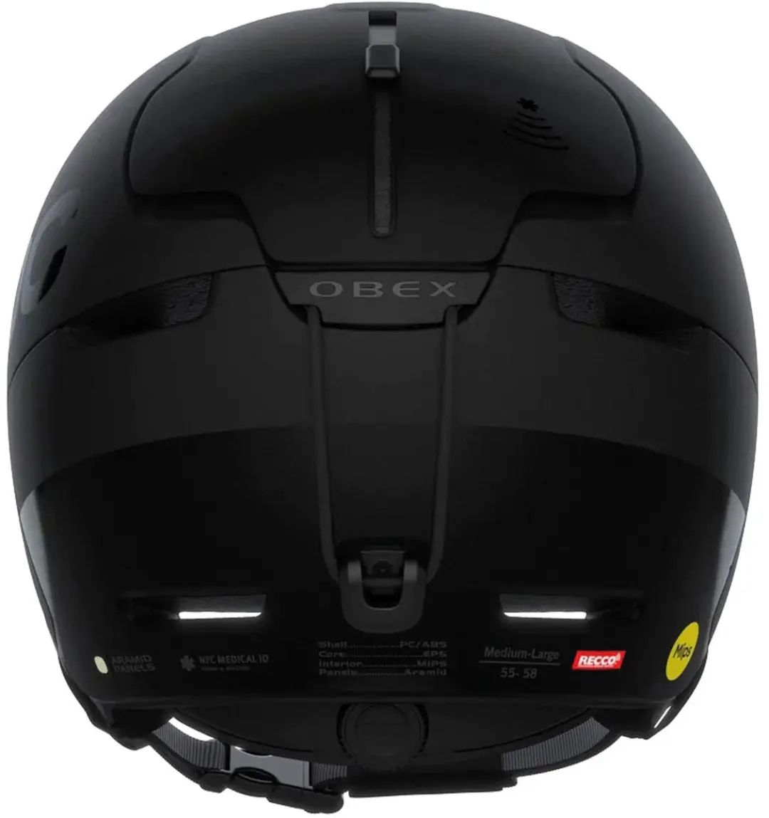 POC Obex Skihelm Mannen - XL - Zwart