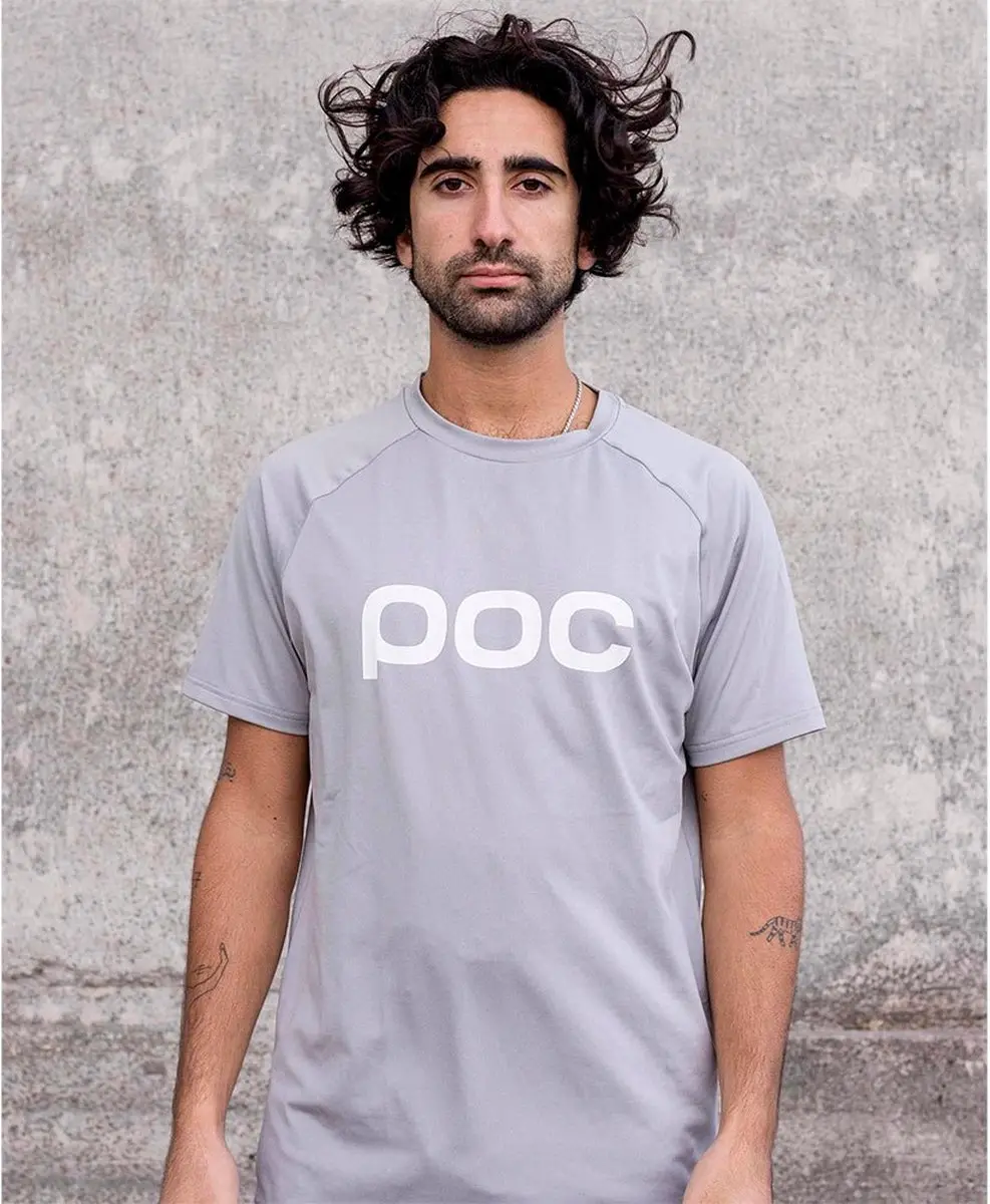 POC M'S Reform Enduro Tee - S - Alloy Grey
