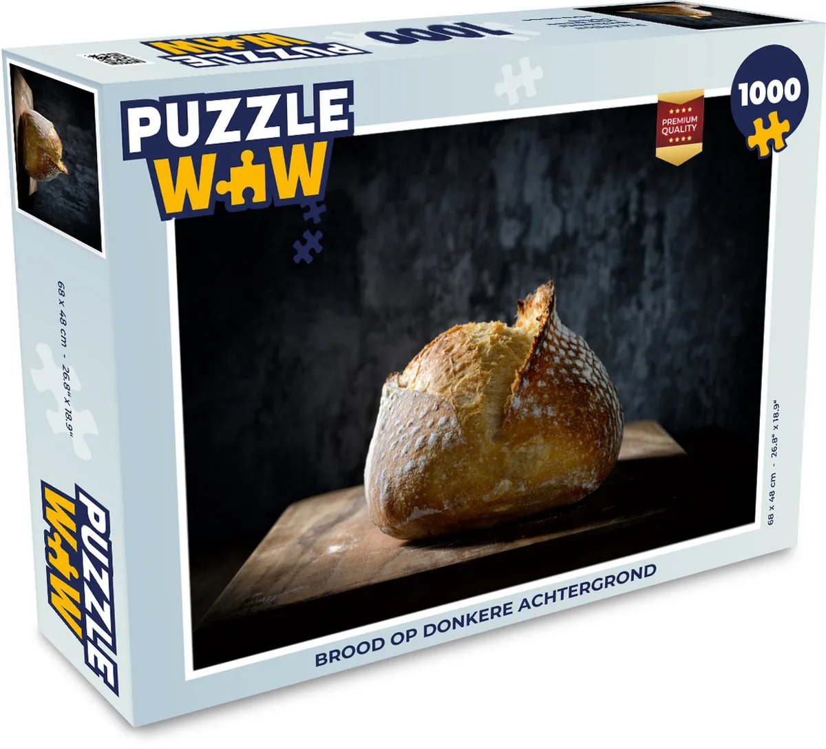 PuzzleWow Legpuzzel 1000 Stuks - Multicolor