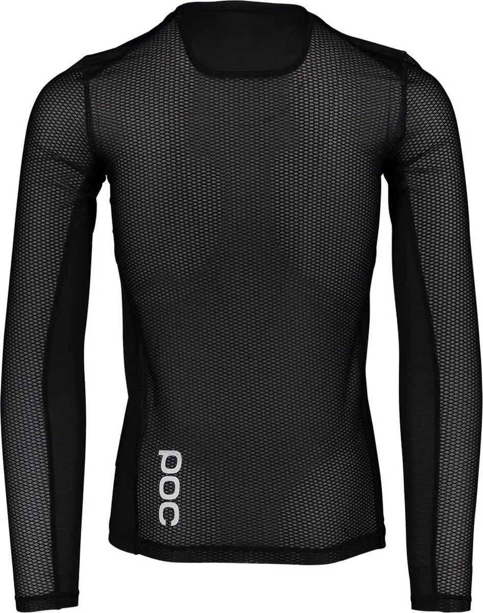 POC Essential Lange Mouwen Basislaag S - Uranium Black