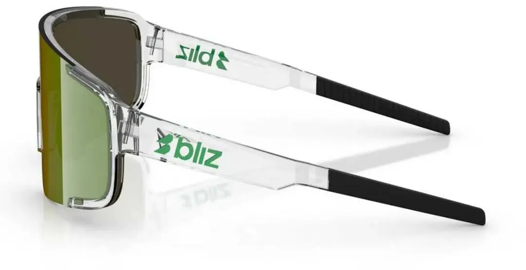 Bliz P003 Fietsbril - Transparent White Green Small - afbeelding 3 van 6