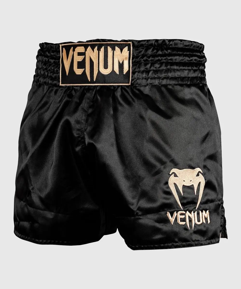 Venum Classic Muay Thai Short - XXL - Zwart/Goud - afbeelding 6 van 6