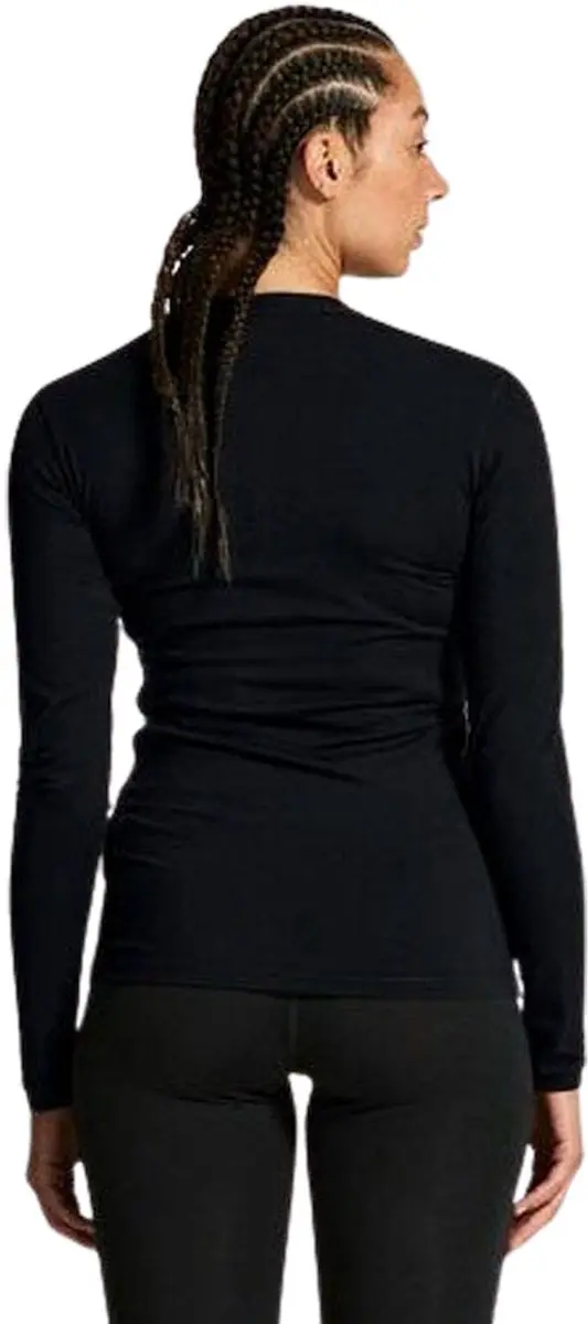 Craft Wool 95 LS Thermo Shirt Dames L - Zwart - afbeelding 4 van 5