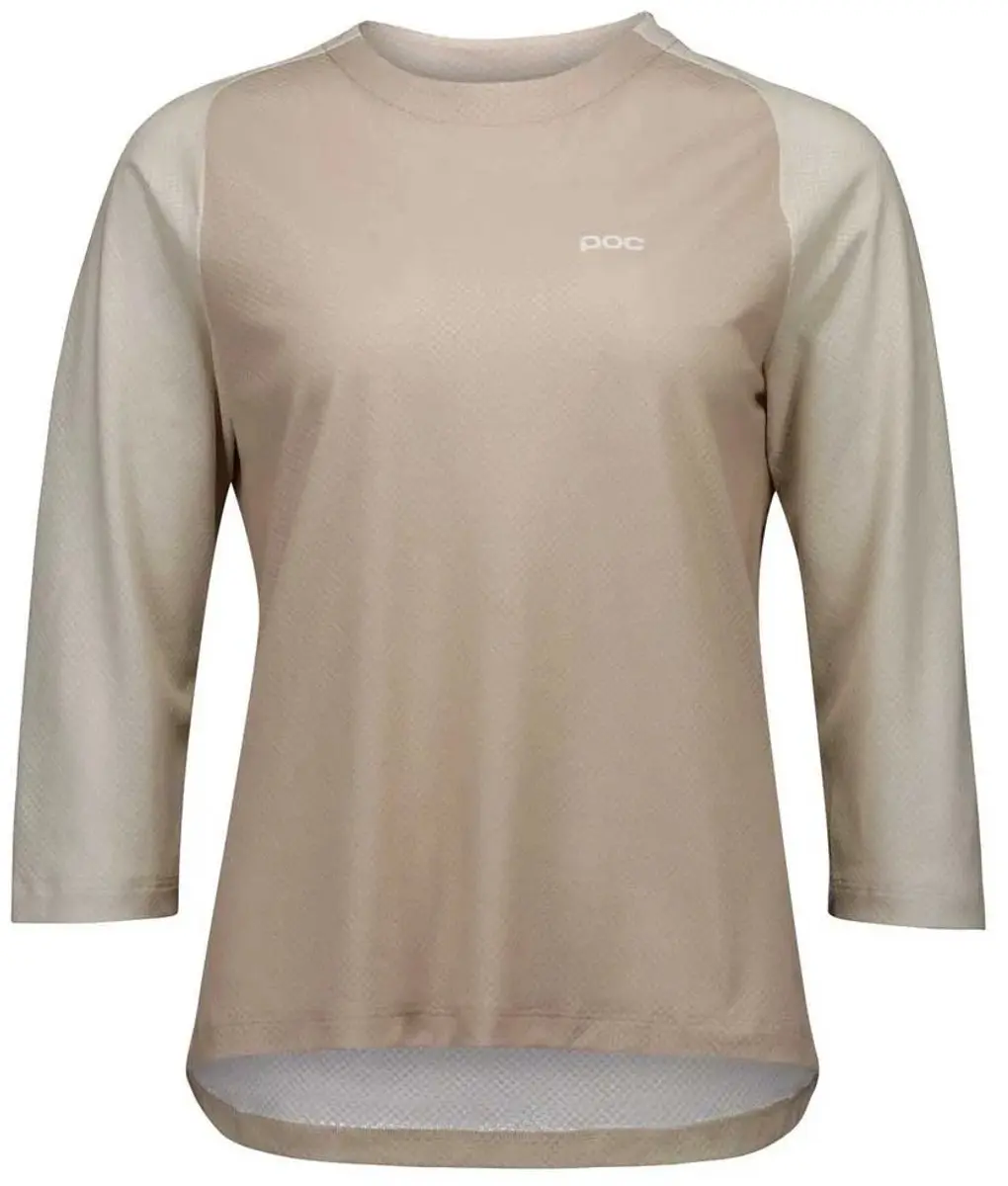 Poc Motion Air 3/4 Mouw Enduro Trui Beige L Vrouw